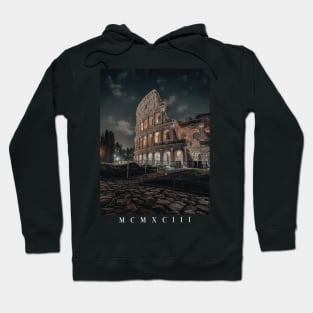 Roman Coliseum streetweart art, aesthetic Hoodie